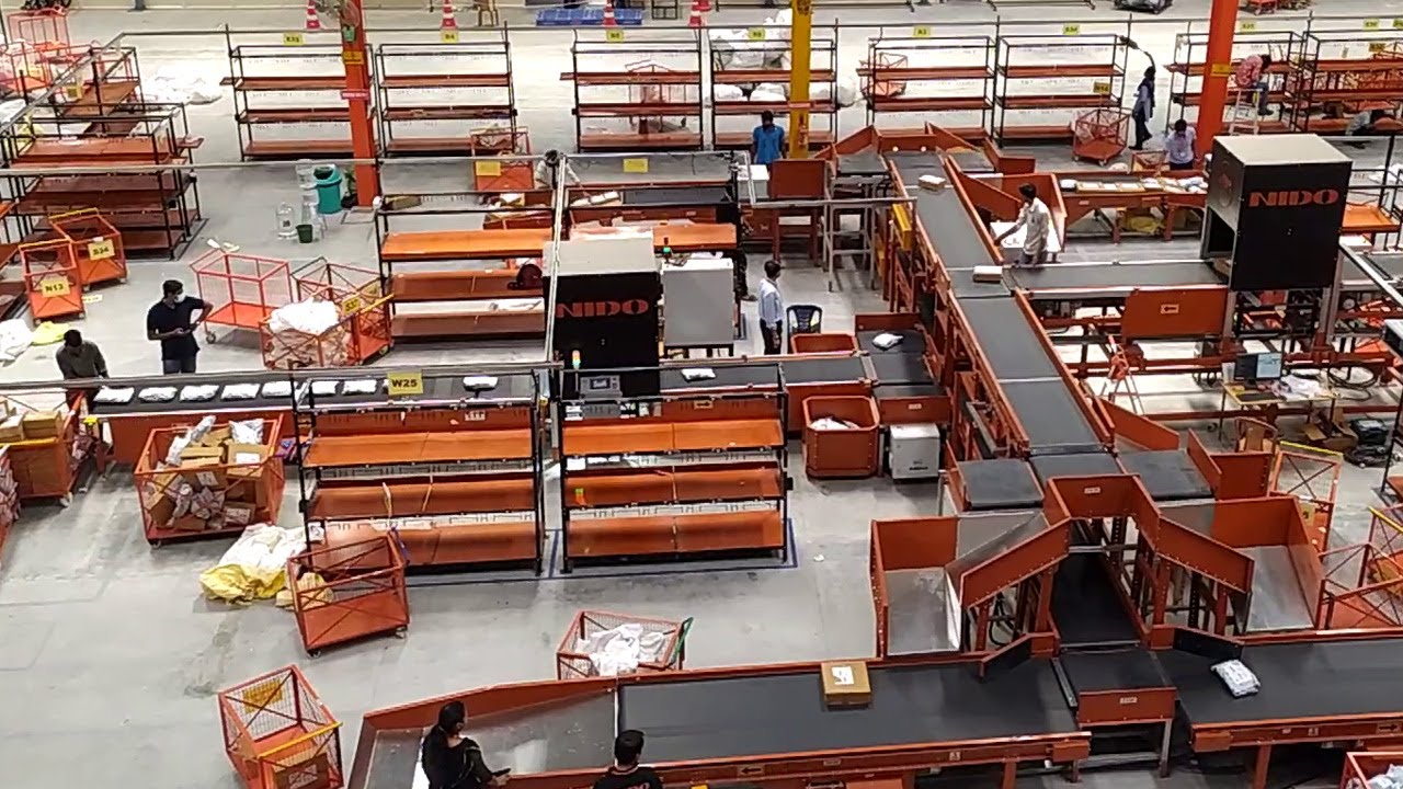 Conveying, Barcode Scanning, Dimensioning & Sorting - Helping a 3PL Company Automate it's Operation