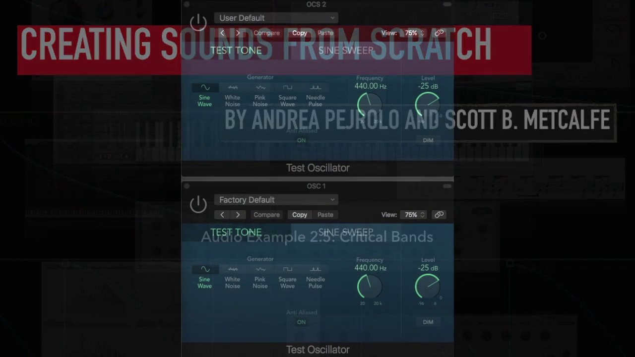 Audio Example 2.5 Critical Bands