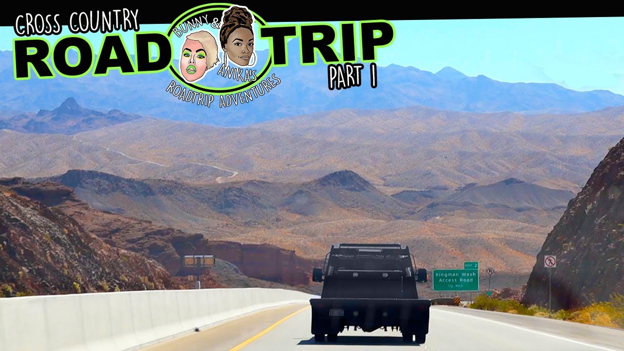 Cross Country Road Trip With A Friend - Extreme Winds, Highway Fires & Scenic Stops