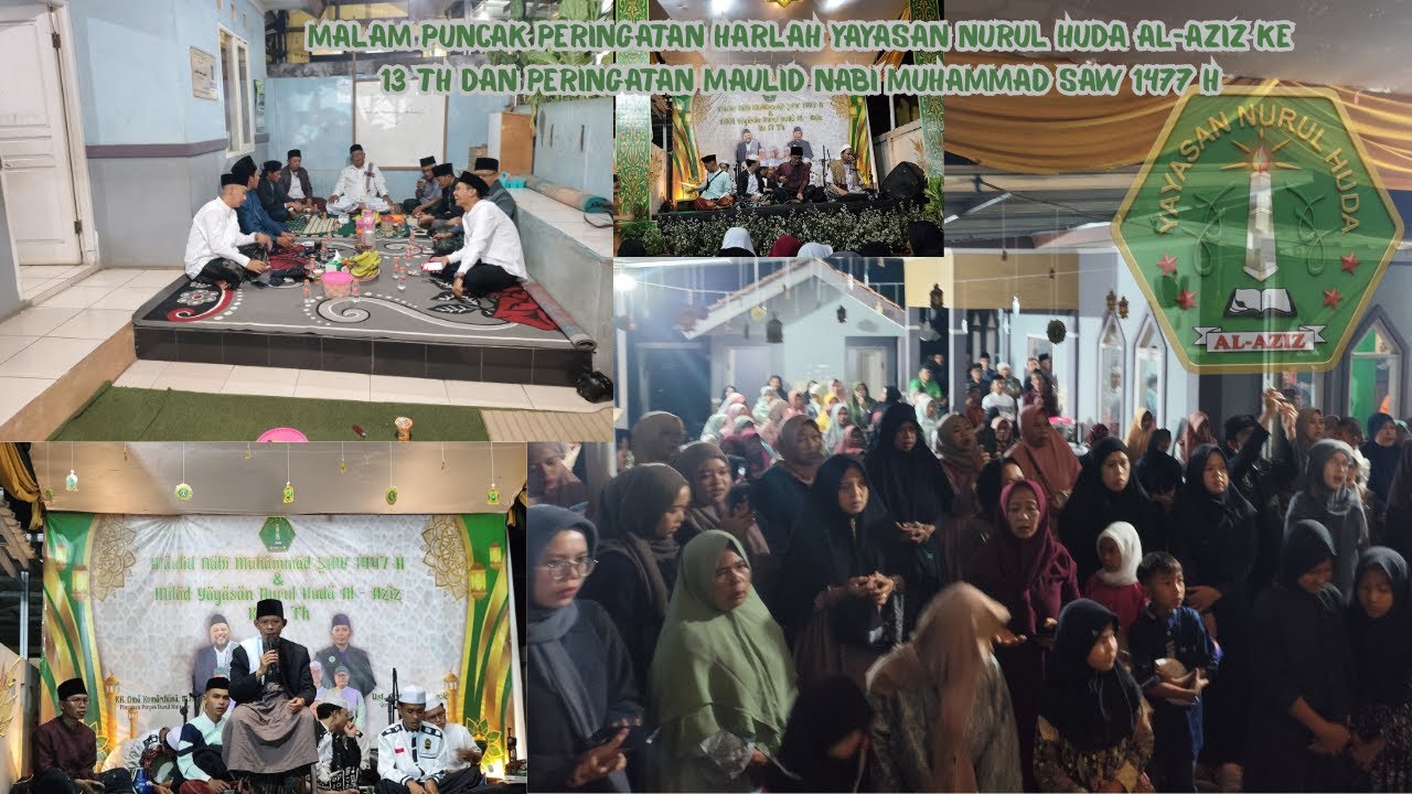 Malam Puncak Harlah YNHA & Peringatan Maulid Nabi Muhammad SAW 1477 H / 2025 H