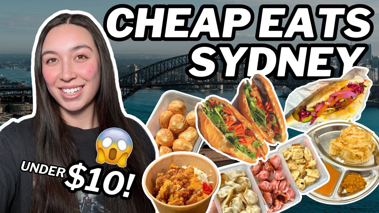 10 CHEAP EATS in Sydney under $10!! The ultimate affordable food guide 2025