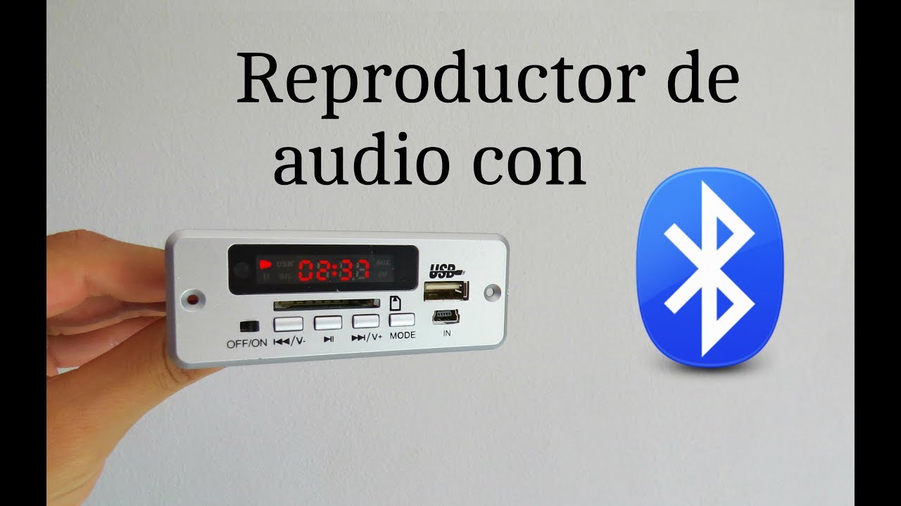 Modulo amplificador con BLUETOOTH/Ideatronic