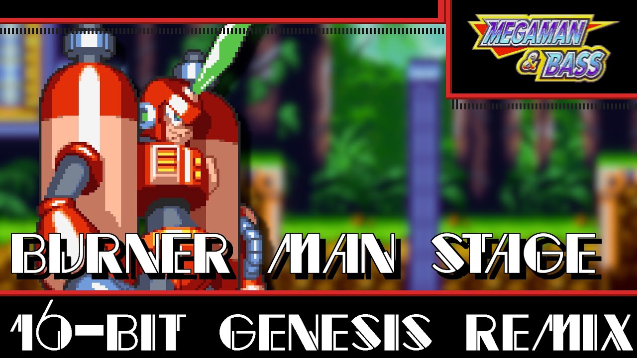 [16-Bit;Genesis]Burner Man - Mega Man & Bass