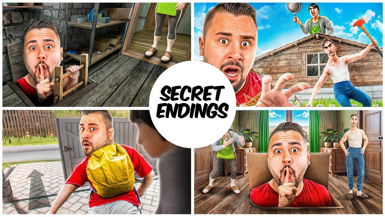 Ich spiele ALLE SECRET ENDINGS durch in SCHOOLBOY RUNAWAY