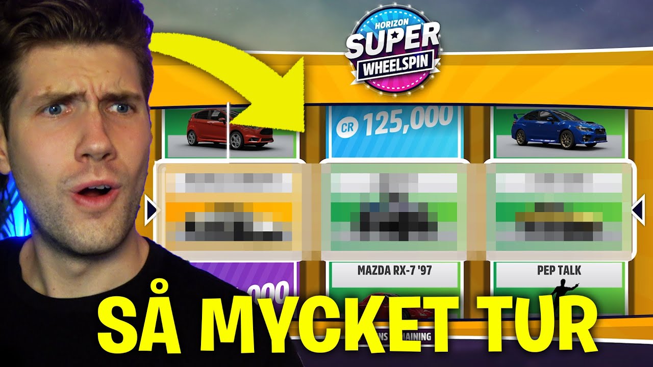 FORZA HORIZON 5 - F&Aring;R SPELETS B&Auml;STA SUPER WHEELSPIN! BRUTAL GRATIS UNLOCK! *AVSNITT 05*