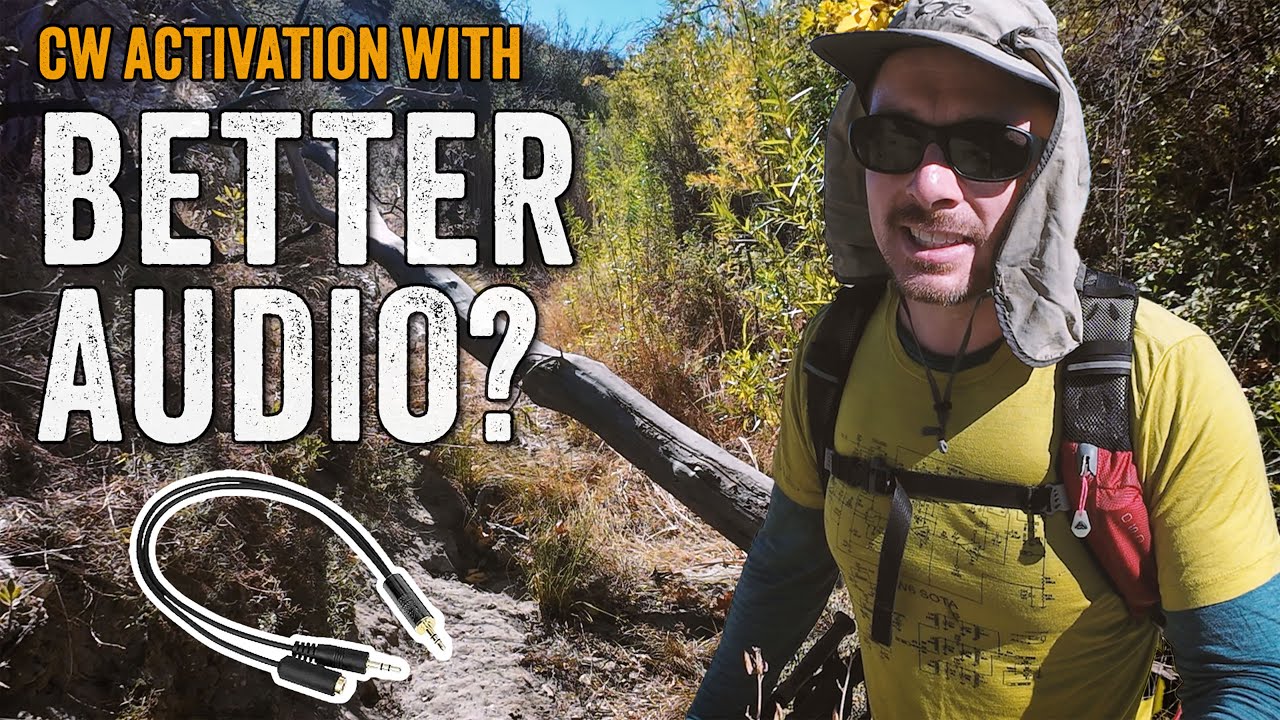 CW SOTA Activation - 20 WPM (subtitled with CC) | Summits on the Air