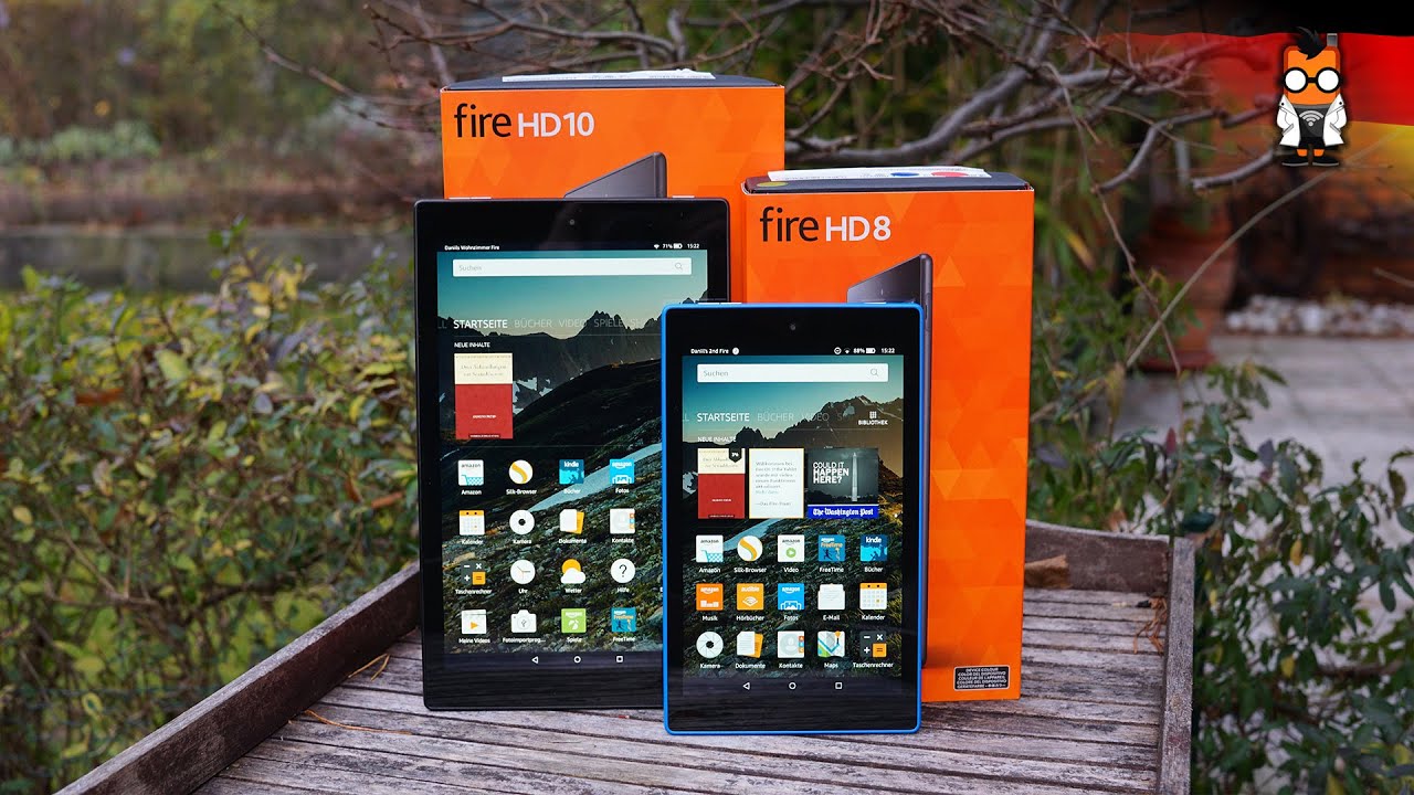 Amazon Fire HD 8 und 10 Test [deutsch]
