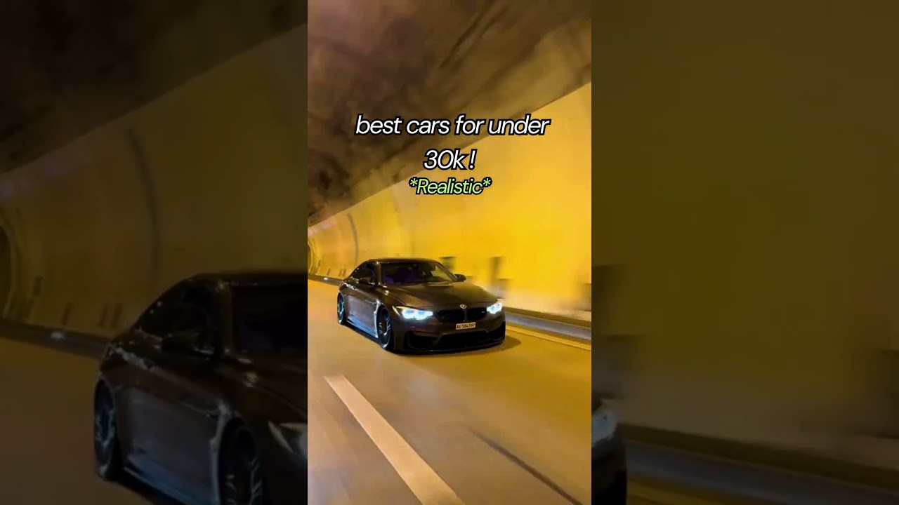 The Best Cars For Under 30k !