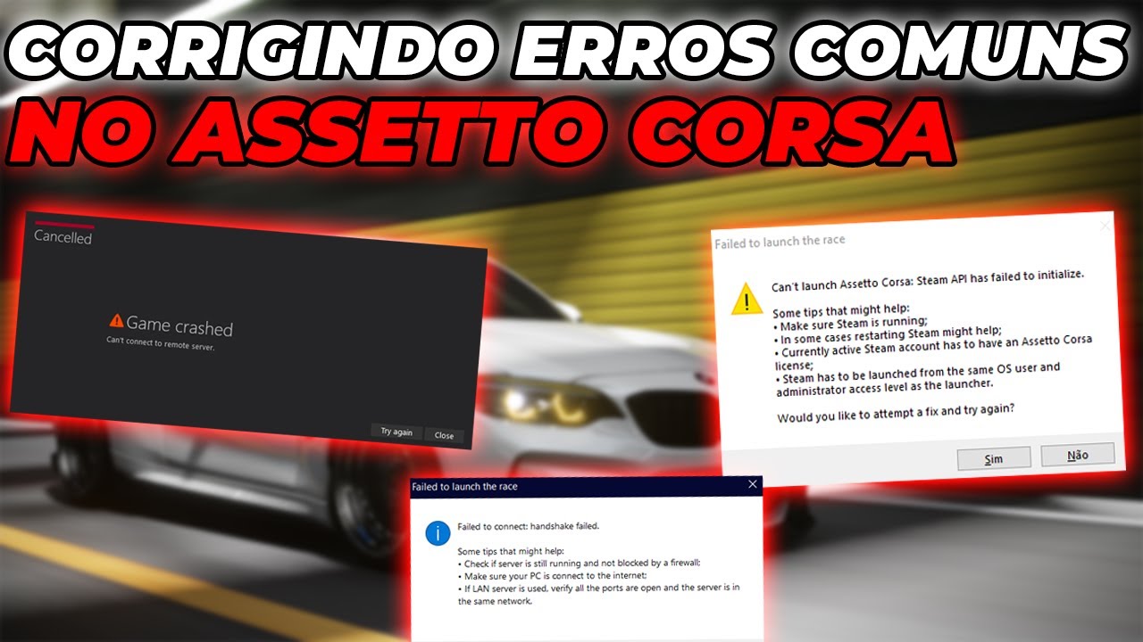 Nesse vídeo, consertei TODOS os erros do Assetto Corsa
