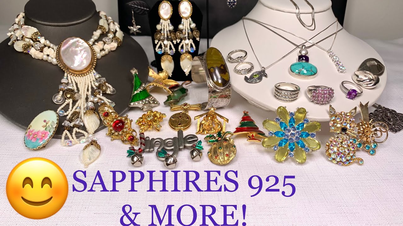💜 Сапфиры! 925 пробы! 🛍️ Распродажа ювелирных изделий, эпизод 1 #РаспродажаЮвелирныхИзделий #Сапф...