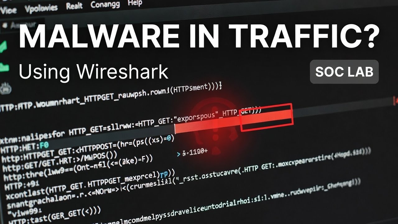 How to Detect Malware in Network Traffic (Wireshark SOC Lab) | L#7