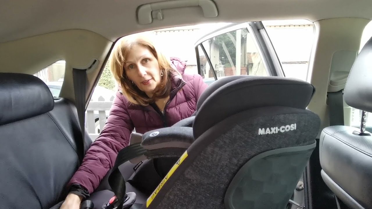 Как правильно закрепить кроссовки Maxi Cosi Beryl с помощью ремня или системы Isofix - Baby Lady