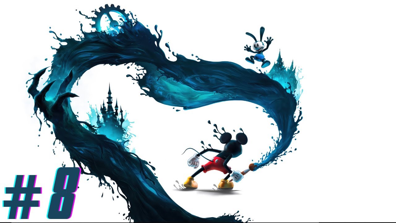 Disney Epic Mickey Rebrushed - #8: Ciudad y Mansión Fastasma Parte 1