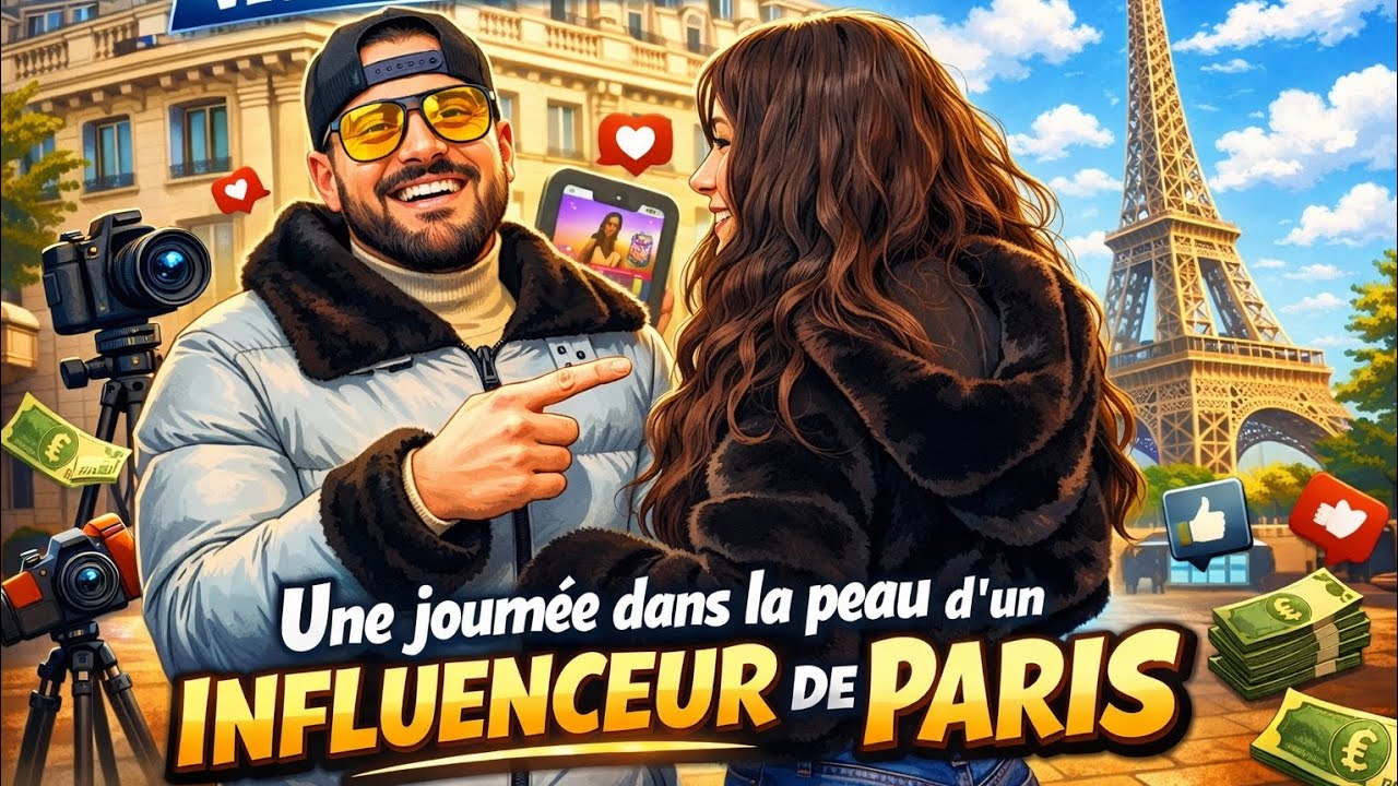 24h dans la peau d'un influenceur de Paris
