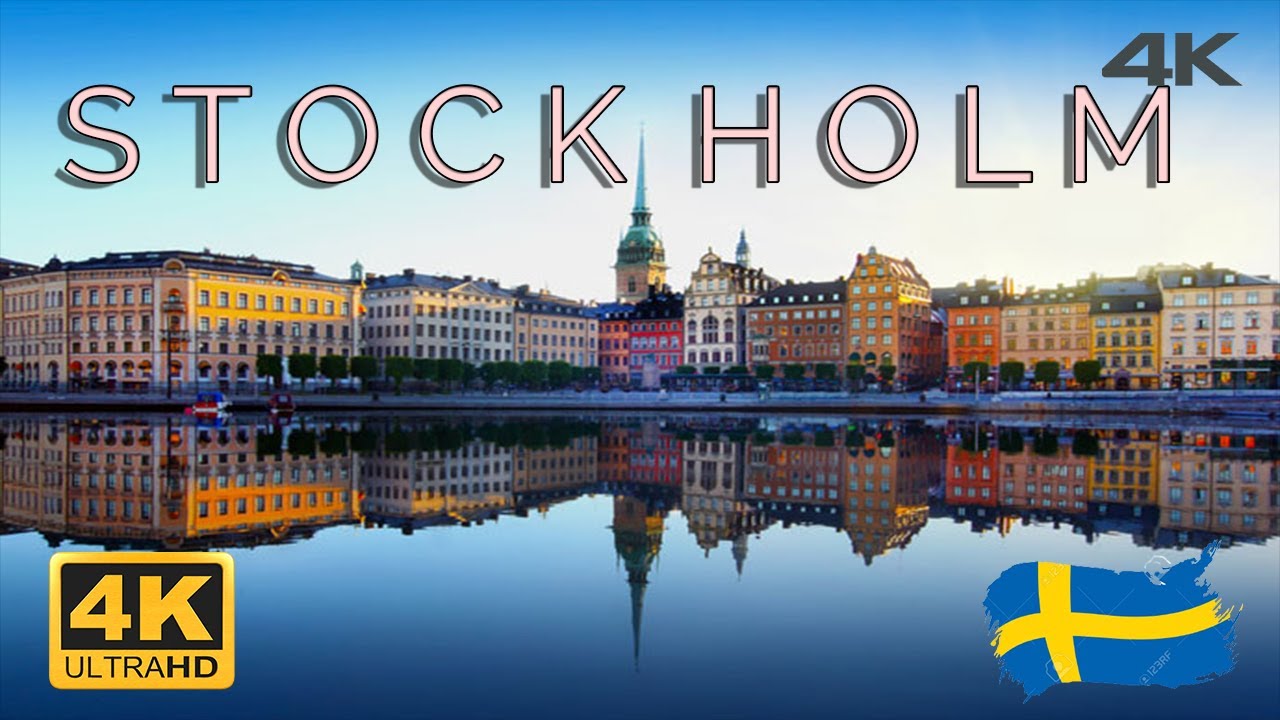 STOCKHOLM , Sweden 4K 🇸🇪 City-Cinematic drone Footage
