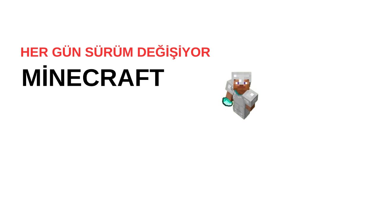 MİNECRAFT HER GÜN SÜRÜM DEĞİŞİYOR | BÖLÜM 3 | (1.6.2-1.7.2)