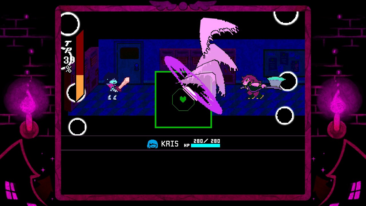 Deltarune Chapter 6 Weird route Vs. Susie scene