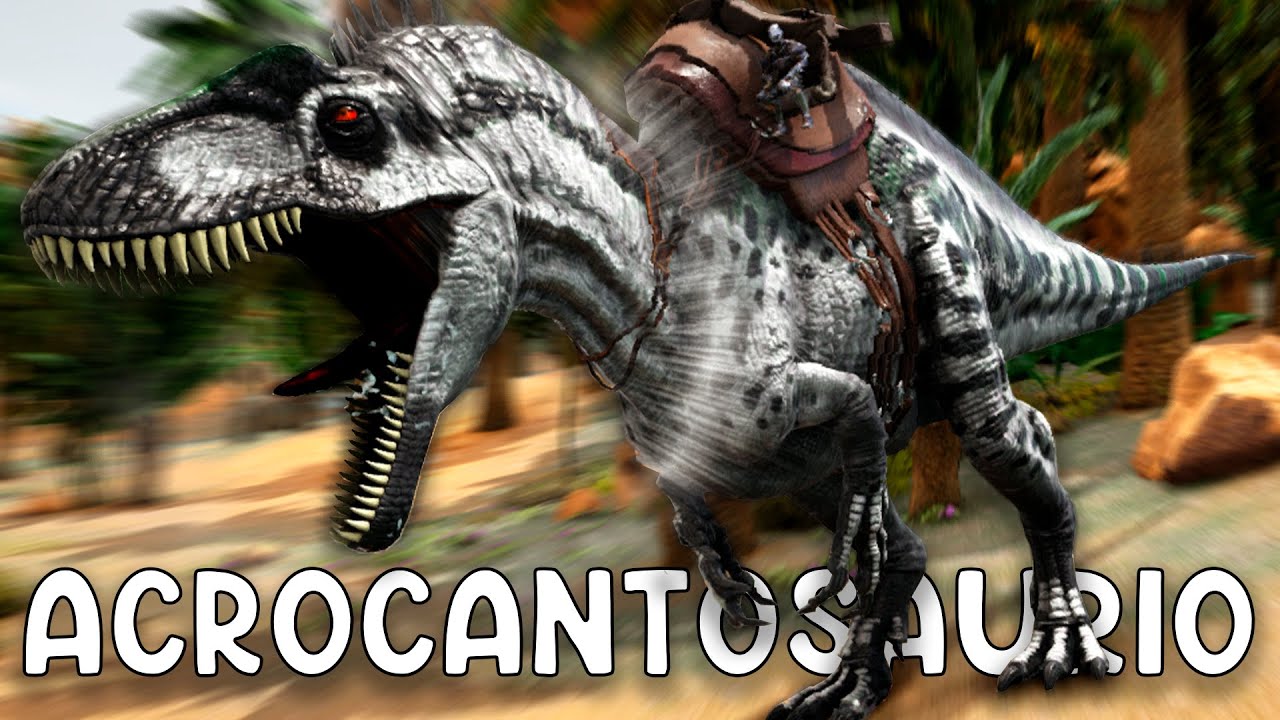 COMO TAMEAR ACRONCANTOSAURIO y TODAS SUS HABILIDADES (PC, PS y XBOX) - ARK ADDITIONS MOD