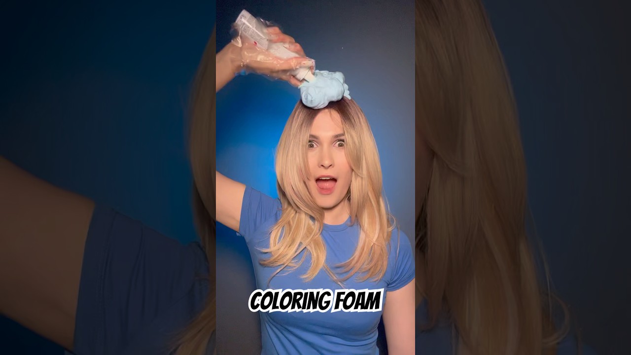 Color-Changing Hair Foam
