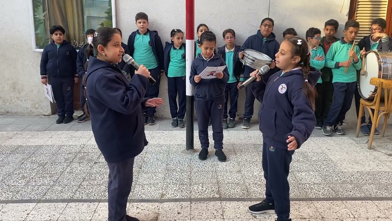 اذاعة اليوم - اللغة الانجليزية - استعراض if you happy  🤗🤗