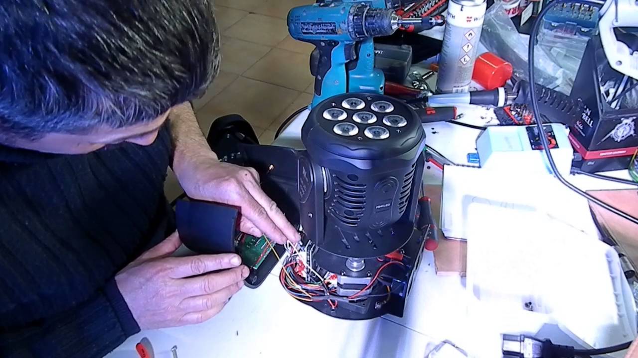 tuto carte dmx laser lumiere