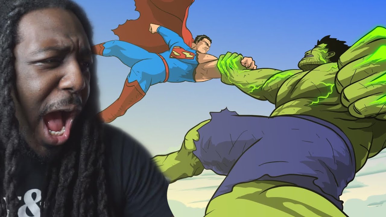 GUESS WHO WON!! SMH | SUPERMAN VS HULK