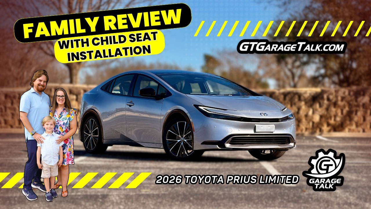 2026 Toyota Prius Limited // Family Review with Child Seat Installation