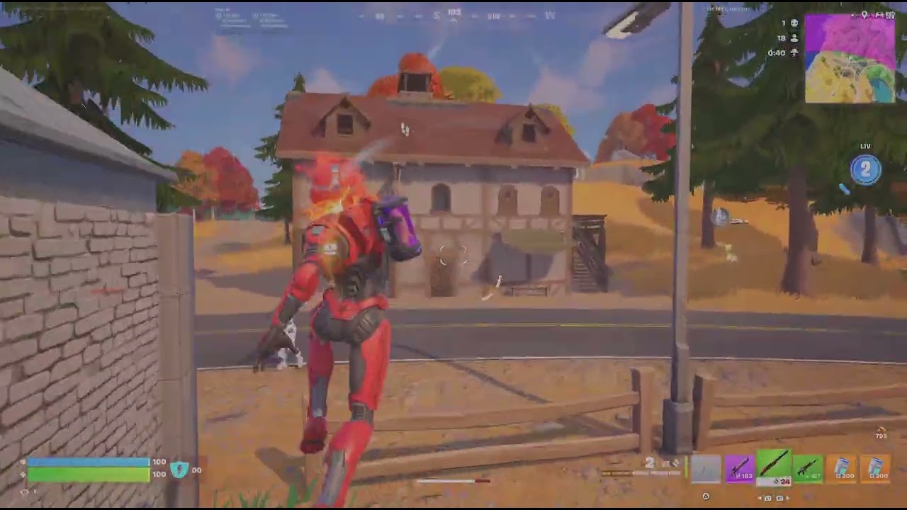 Fortnite blitz Royal                           SOLO                                #6 place