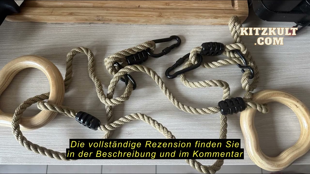 Produktbewertung Lyndwin Trapez Schaukel, Trapez Schaukel Outdoor mit Ringe Multifunktions Schaukel