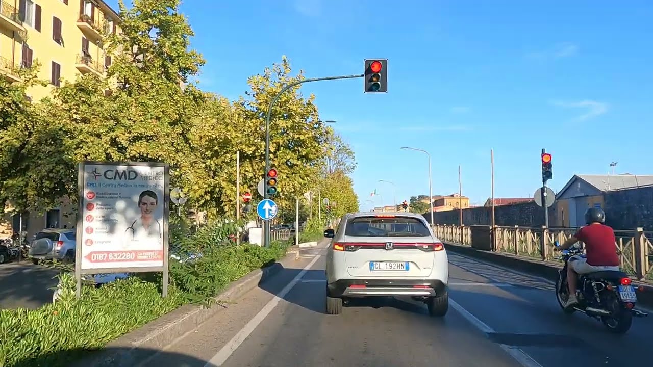Scenic Drive La Spezia to Arcola - 🇮🇹 Italy 🇮🇹