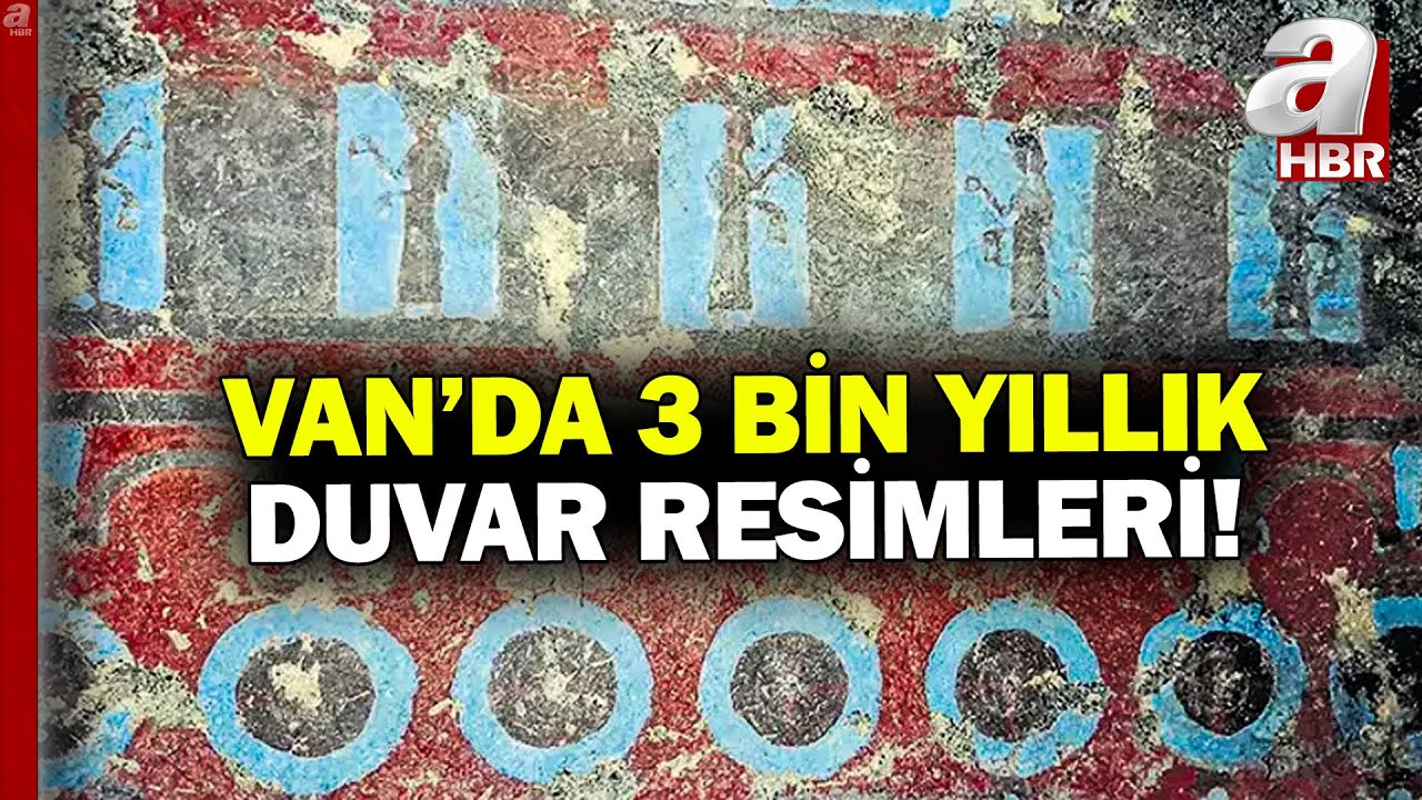 Van'da Urartu d&ouml;nemine ait 3 bin yıllık duvar resimleri koruma altına alındı  | A Haber