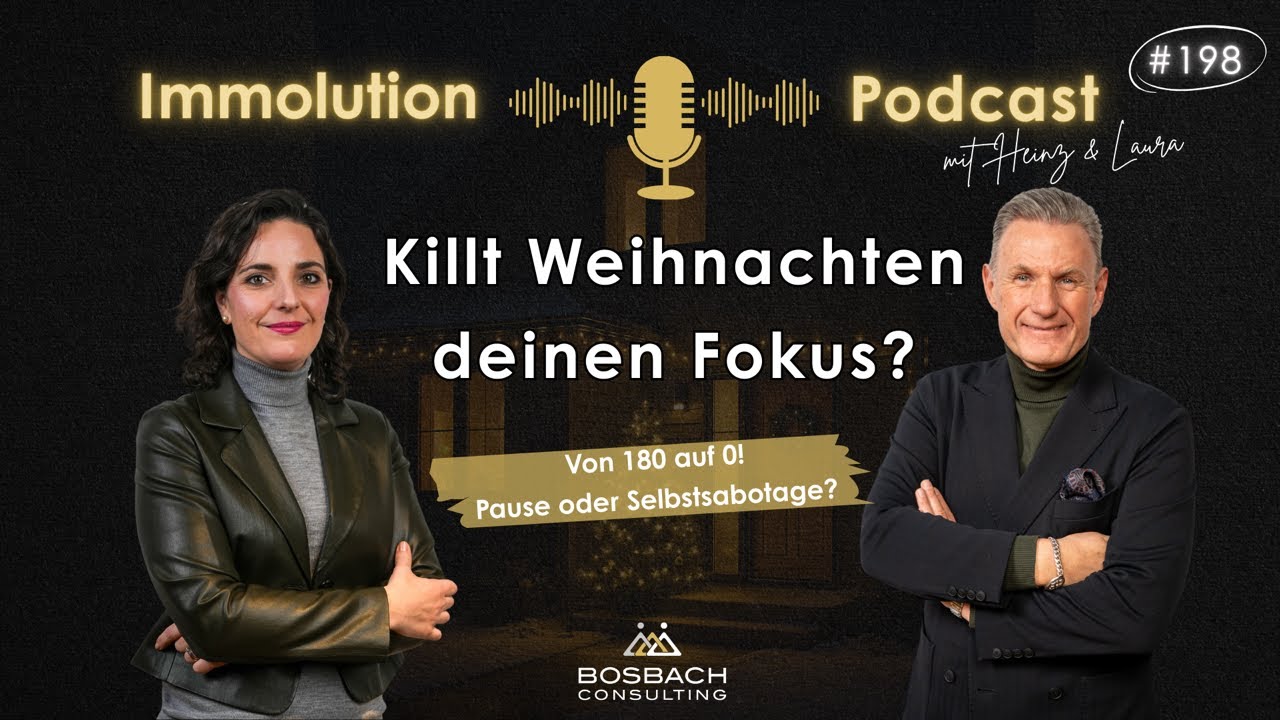 #198 Warum werden die Weihnachtstage für viele Makler zum RÜCKSCHRITT?