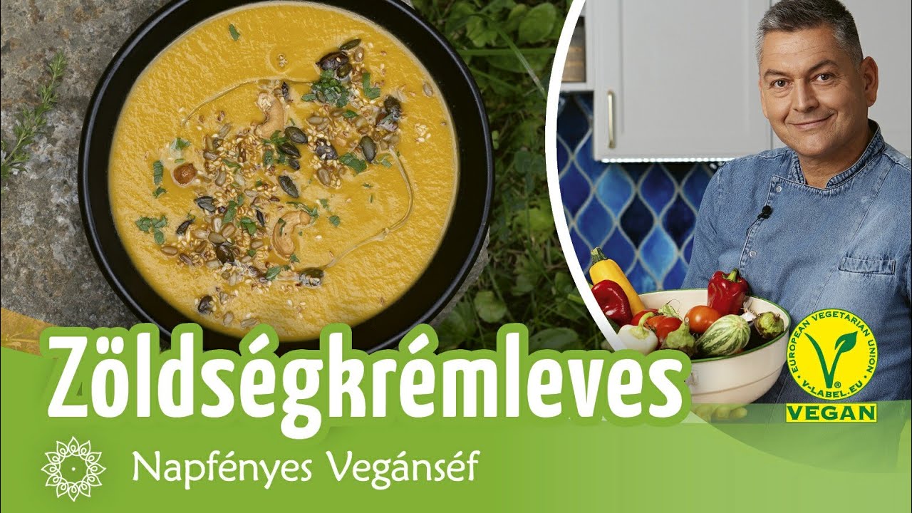 Krémleves kerti zöldségekből