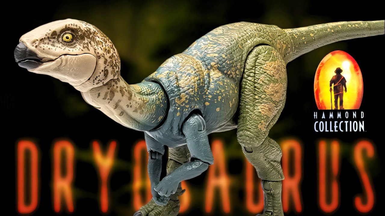 Обзор коллекции DRYOSAURUS от Mattel Jurassic World Hammond!!!