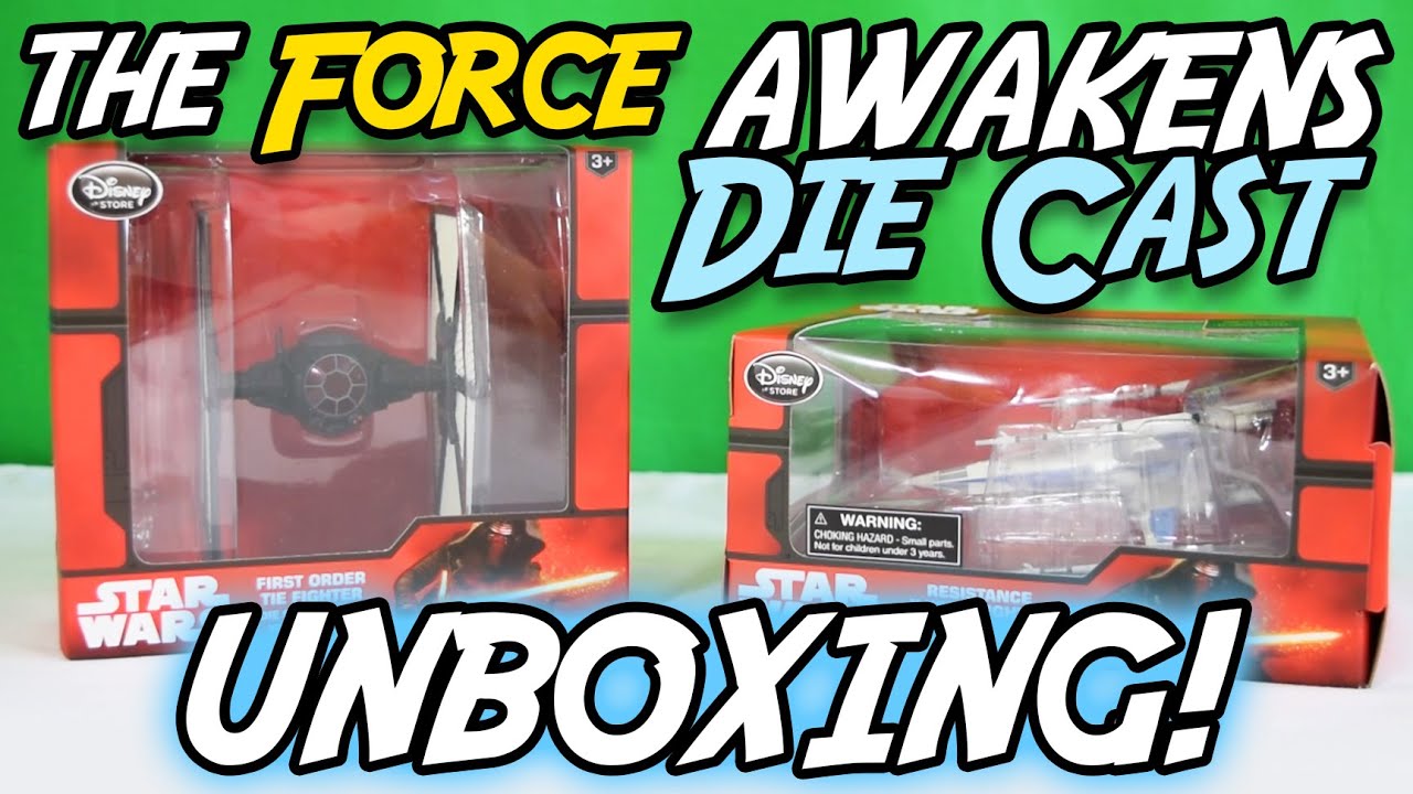 Star Wars : The Force Awakens® | Unboxing Elite Die Cast Vehicles | Disney Store Exclusive