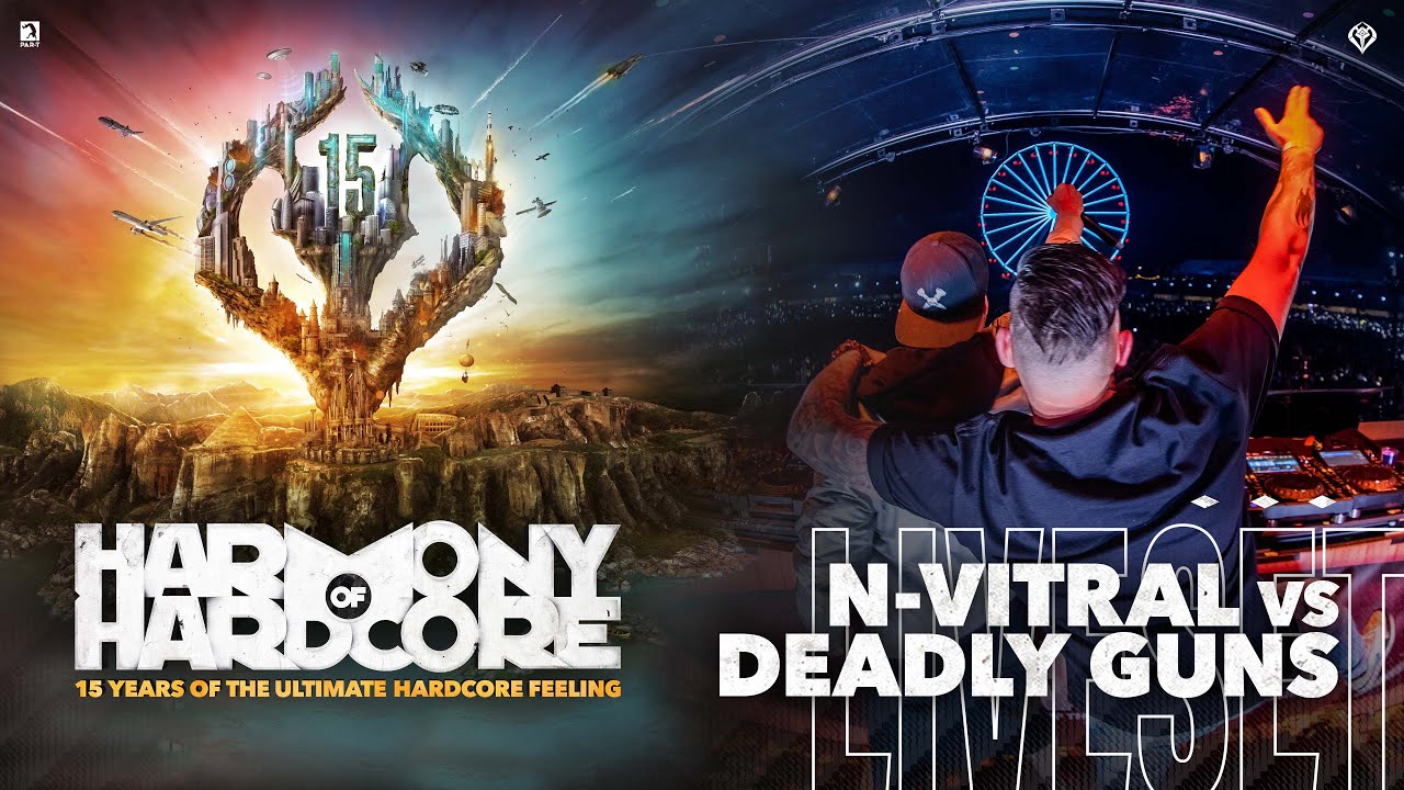N-Vitral & Deadly Guns at Harmony of Hardcore 2022 - 15 Years of the Ultimate Hardcore Feeling