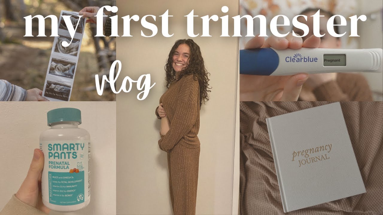 My first trimester vlog 3- 12 weeks || symptoms, prenatals, advice