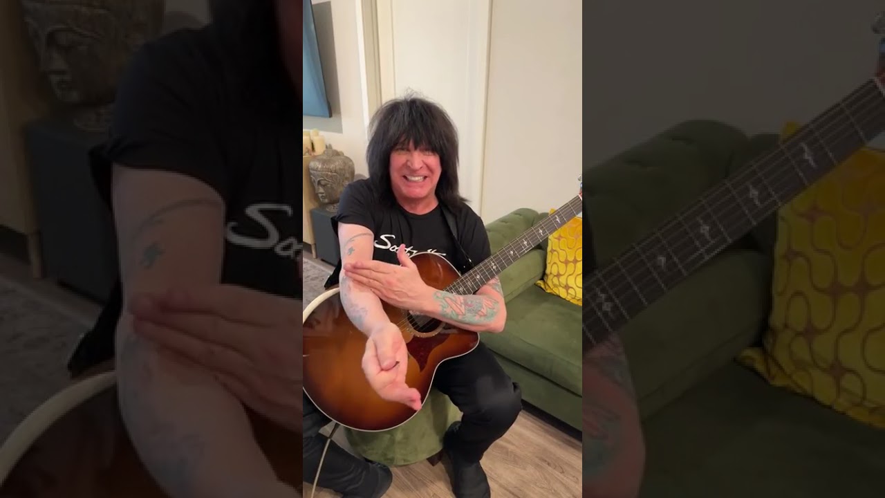 Michael Angelo Batio Demos Sawtooth Australian Blackwood Acoustic Electric Guitar