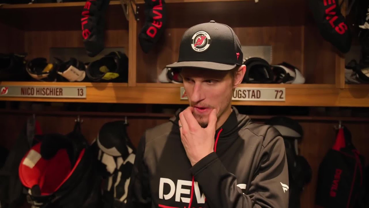 Bjugstad, Keefe talk before playing the NY Islanders