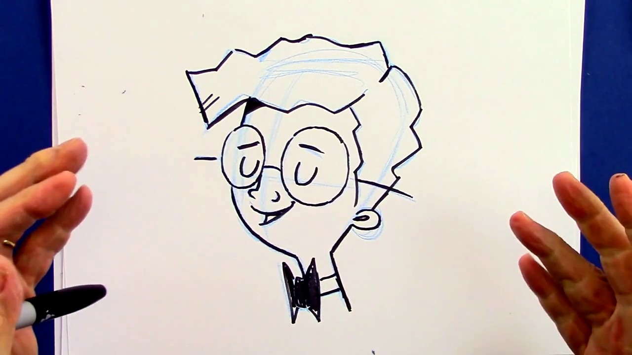 How to Draw a Know-It-All (cartooning for beginners)