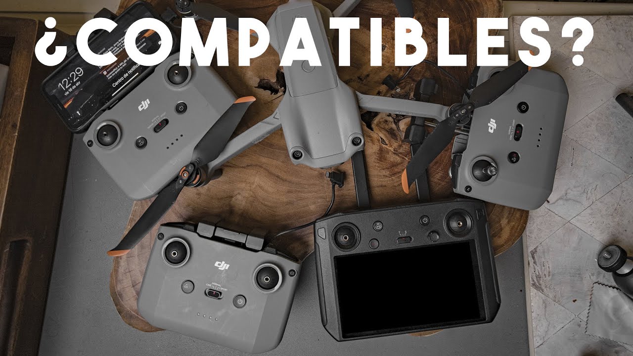 AIR 2 S OcuSync 3.0 en controles 2.0 - Smart Controller Mini 2 y Air 2