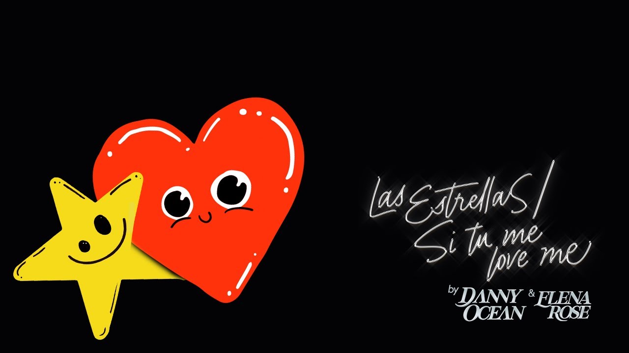 Danny Ocean x Elena Rose - Las Estrellas/Si tu me love me | Animated Visualizer