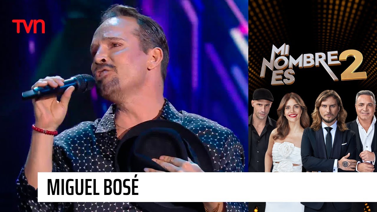 Medley de Miguel Bosé en Mi Nombre Es | Mi nombre es 2