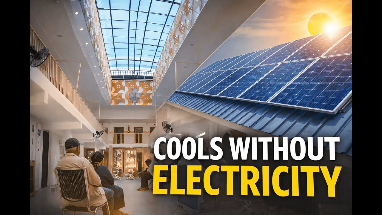 How This Hospital Stays cool Without AC ☀️ Powered Fully on Solar