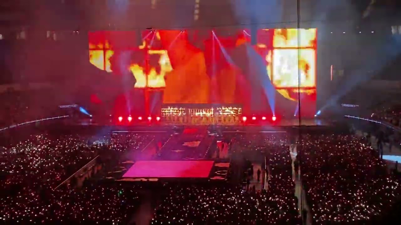 BTS Fire PTD on Stage LA SoFi Day 4 12.2.2021 [Fancam]