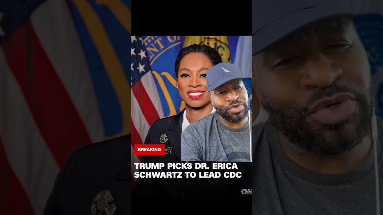 Trump Hires Dr. Erica Schwartz to Head the CDC #shorts #comedy #donaldtrump