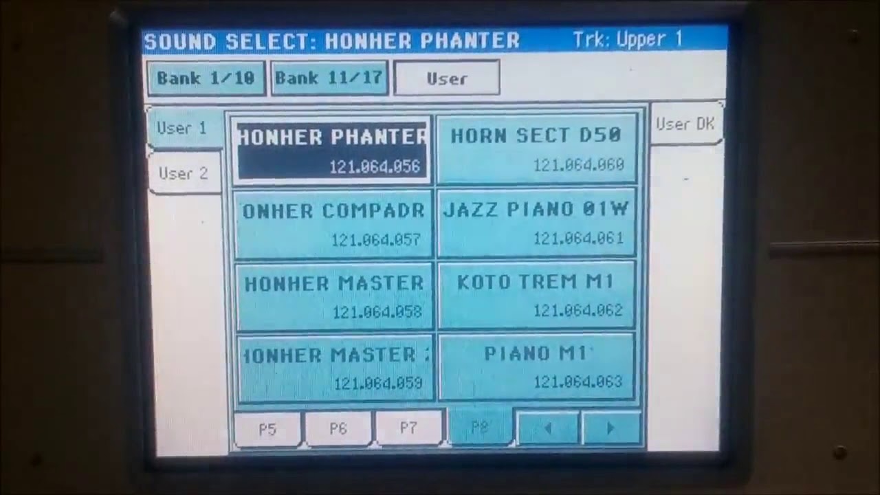 samples korg pa800