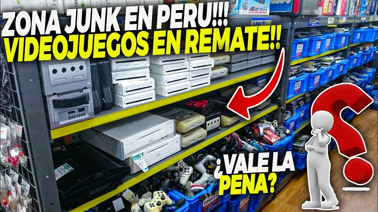 ZONA JUNK EN PERU!! REMATE DE VIDEOJUEGOS!!