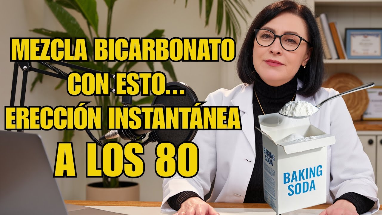 Ur&oacute;logo Explica: La Forma Correcta de Usar Bicarbonato para Flujo Sangu&iacute;neo y Testosterona