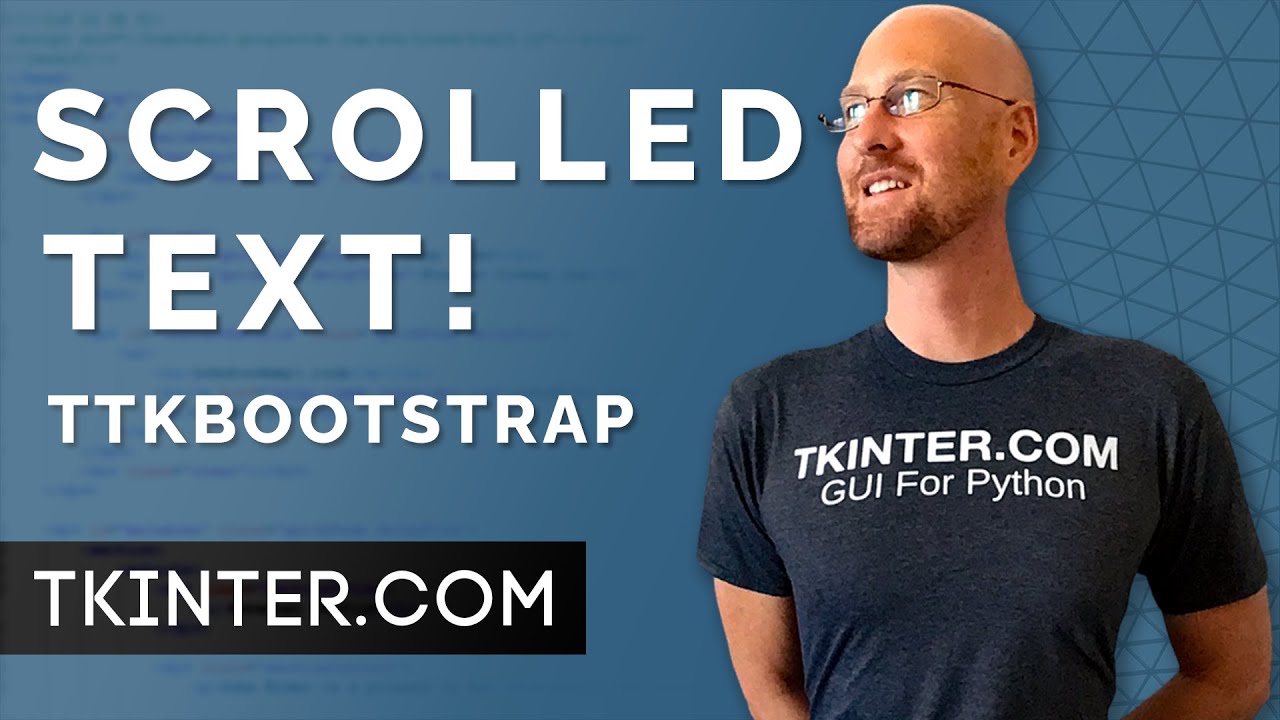 Виджет прокручиваемого текста!! - Tkinter TTKBootstrap 22
